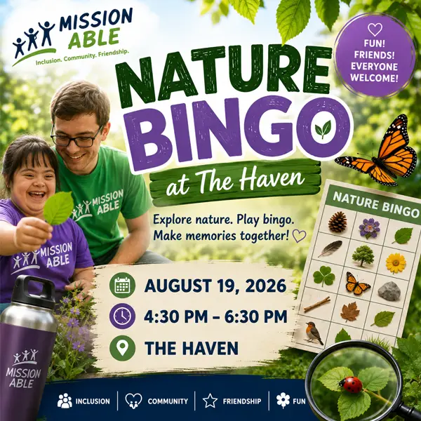 Nature Bingo event