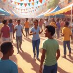 step out and connect with other people to make friends